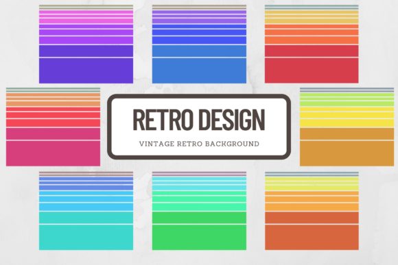 Download Vintage Retro Style Striped Background - Striped background Collection