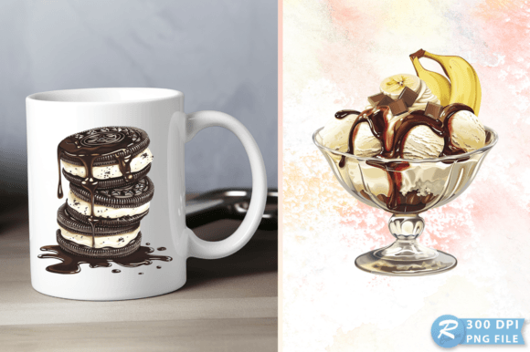 Download Watercolor Ice Cream Clipart PNG Image - Premium Resources